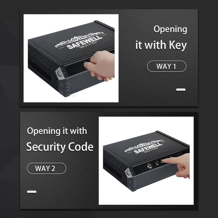 pistol lock box for car