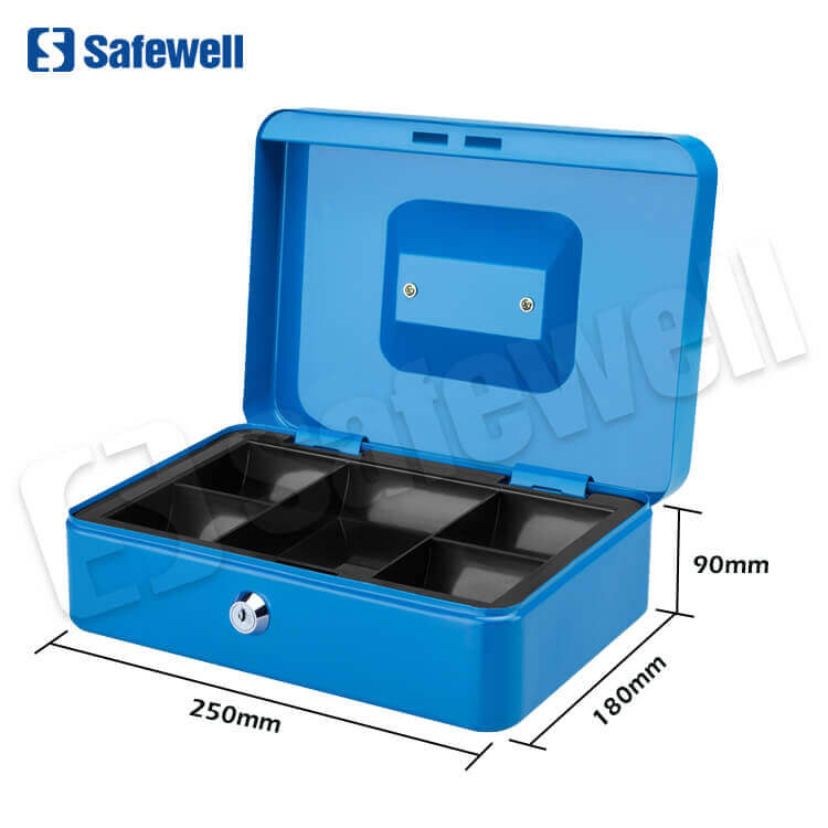 small metal money box