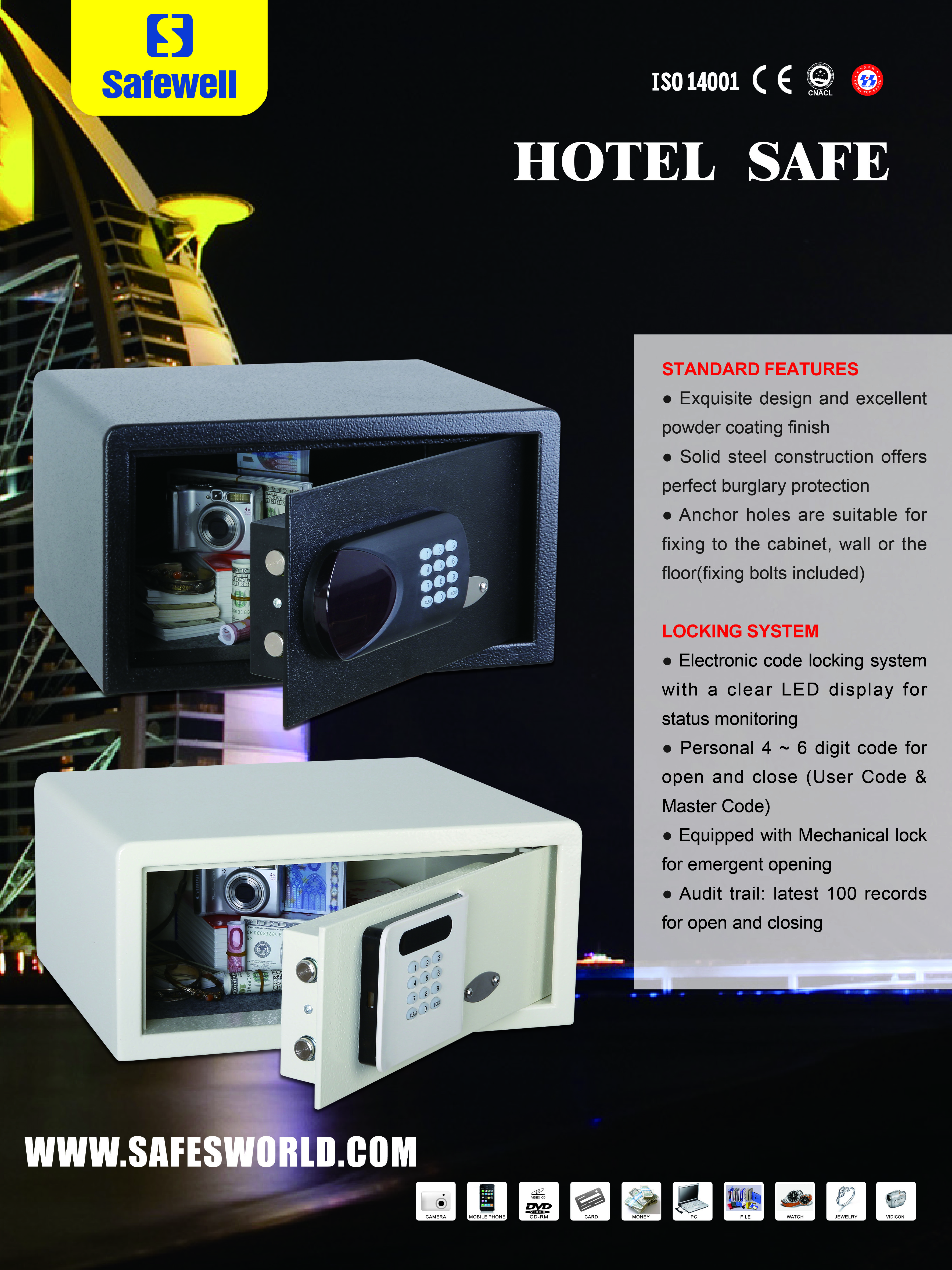 Hotel Safes BrochuresG 2