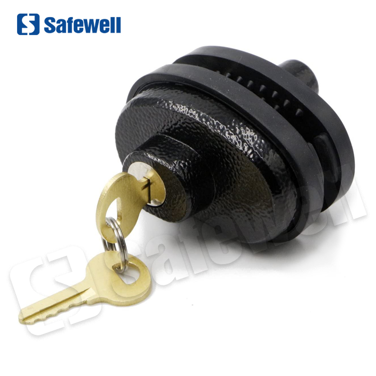 gun locker in lock cylinder