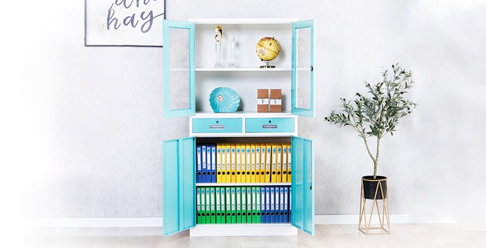 filing cabinets